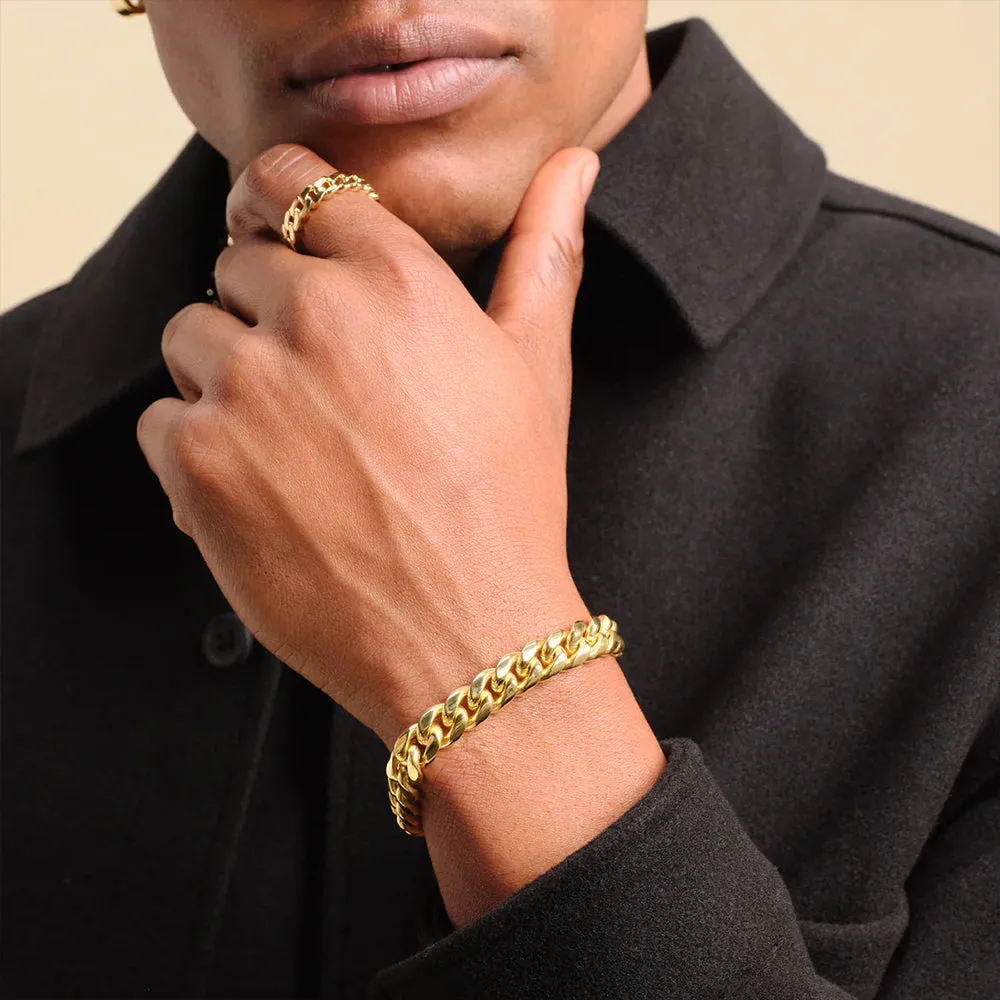 10mm Miami Cuban Link Bracelet