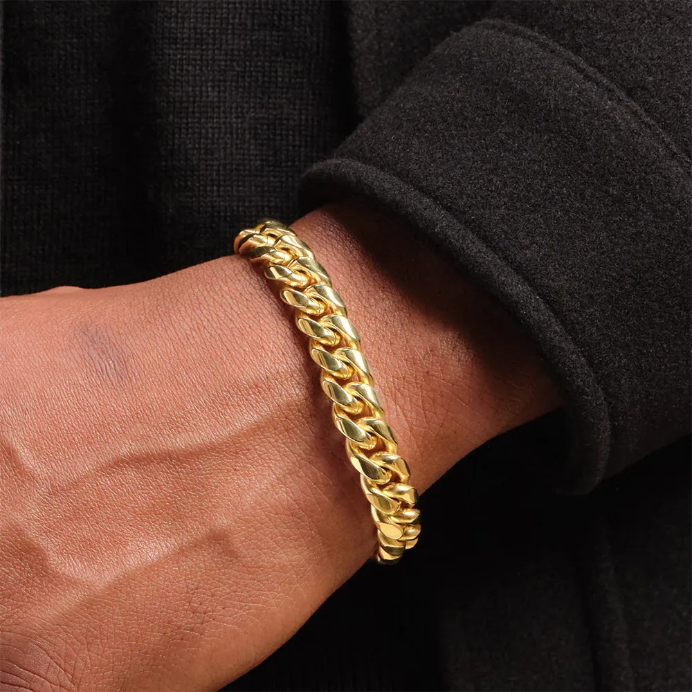 10mm Miami Cuban Link Bracelet