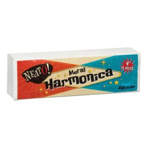 4" Metal Harmonica