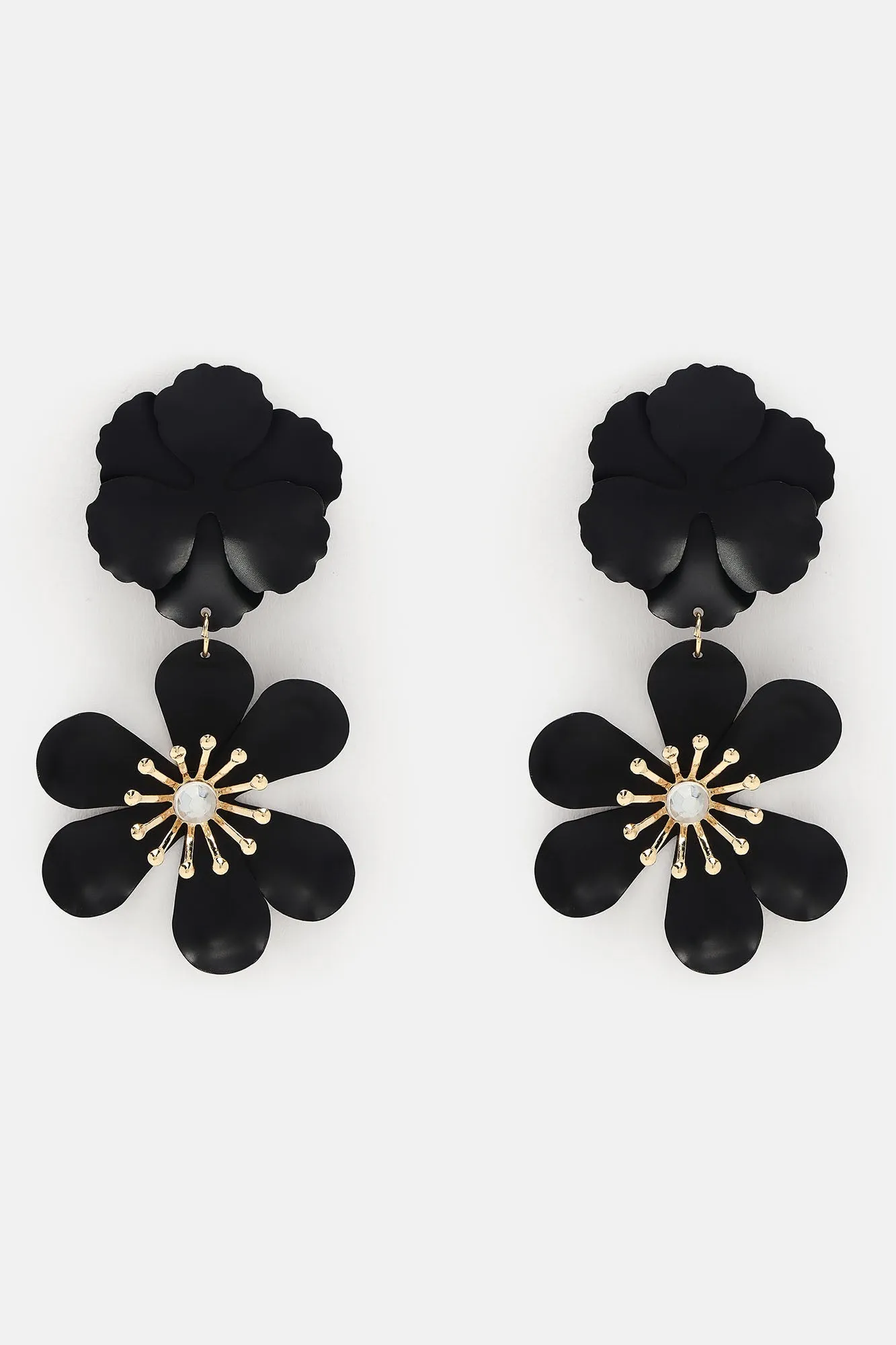 Anemone Earrings - Black