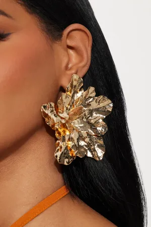 Beautiful Escape Earrings - Gold