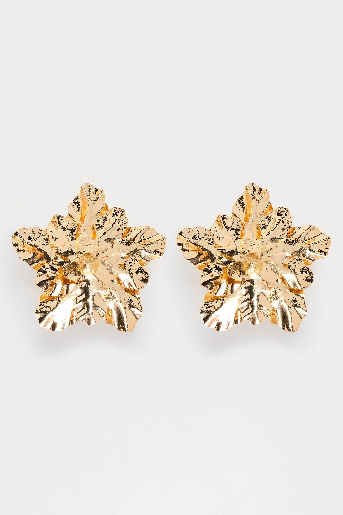 Beautiful Escape Earrings - Gold