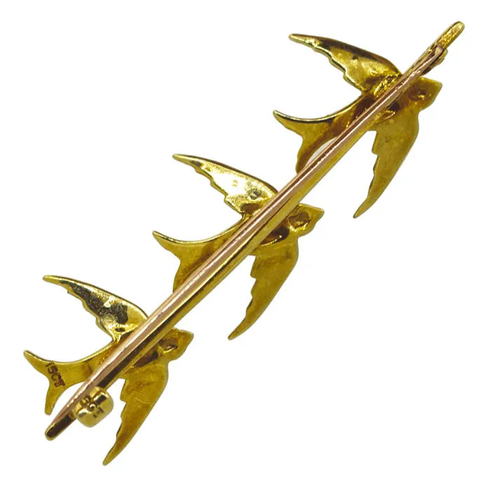 Bird Stock Pin