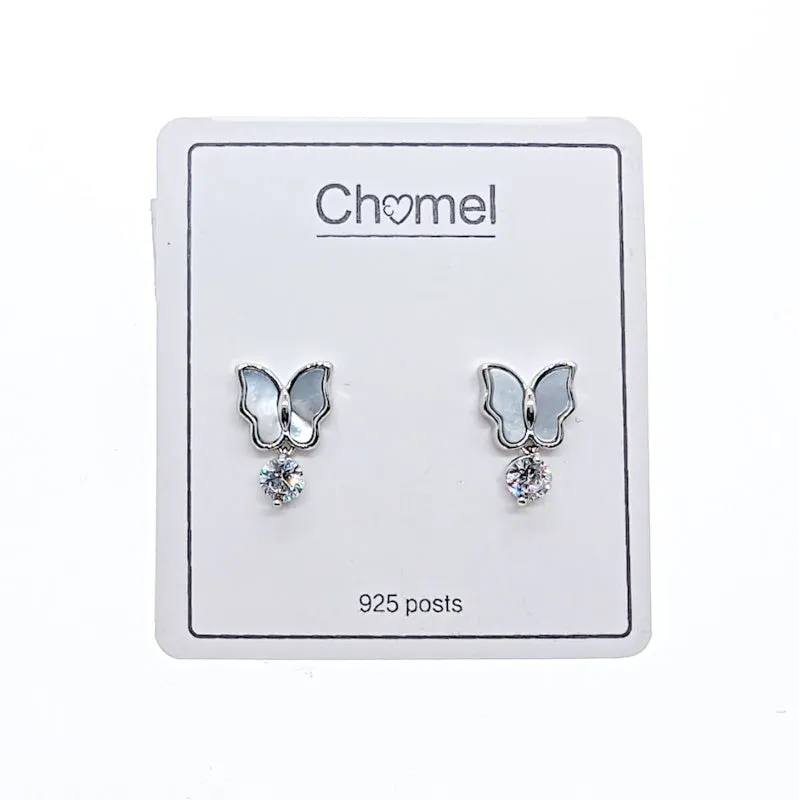 Butterfly Mother of Pearl Earrings