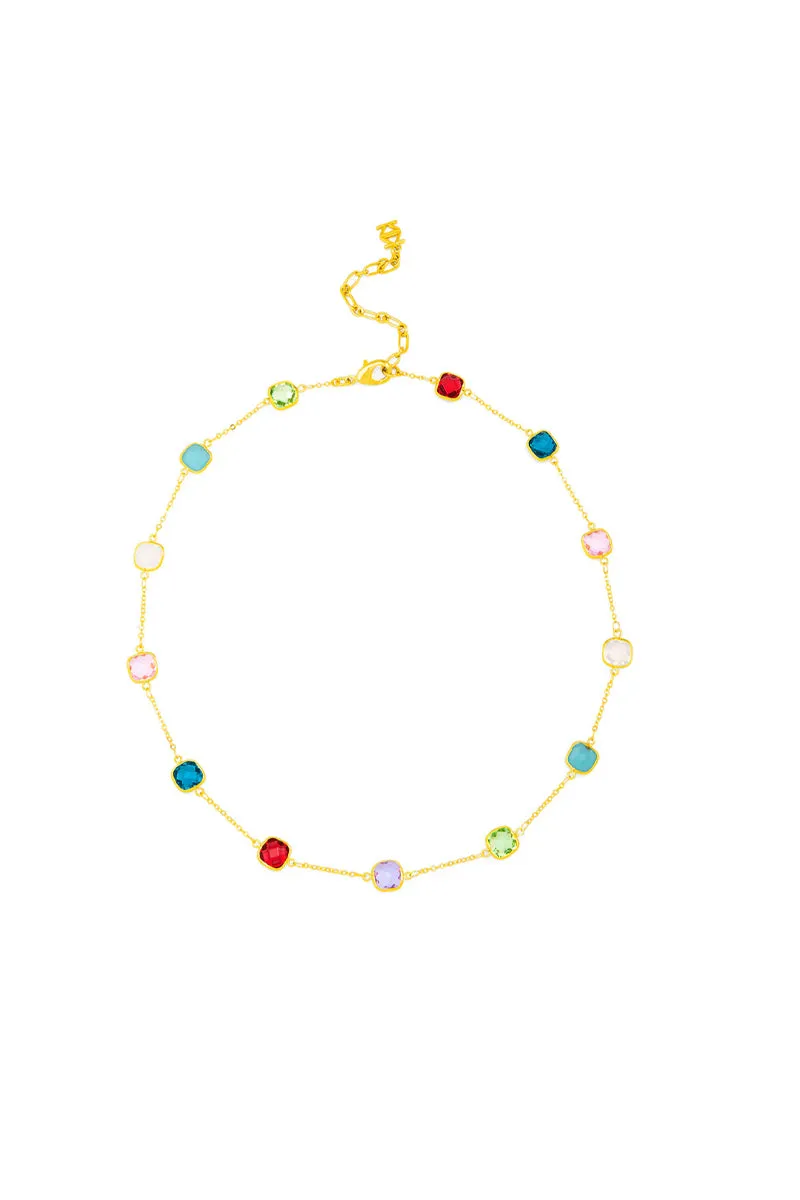 Crystal Collar Necklace