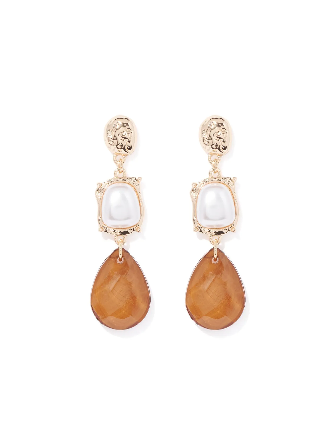 Delfina Stone Drop Earrings