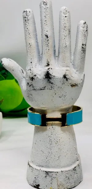 Designer Inspired H Bracelet-Large
