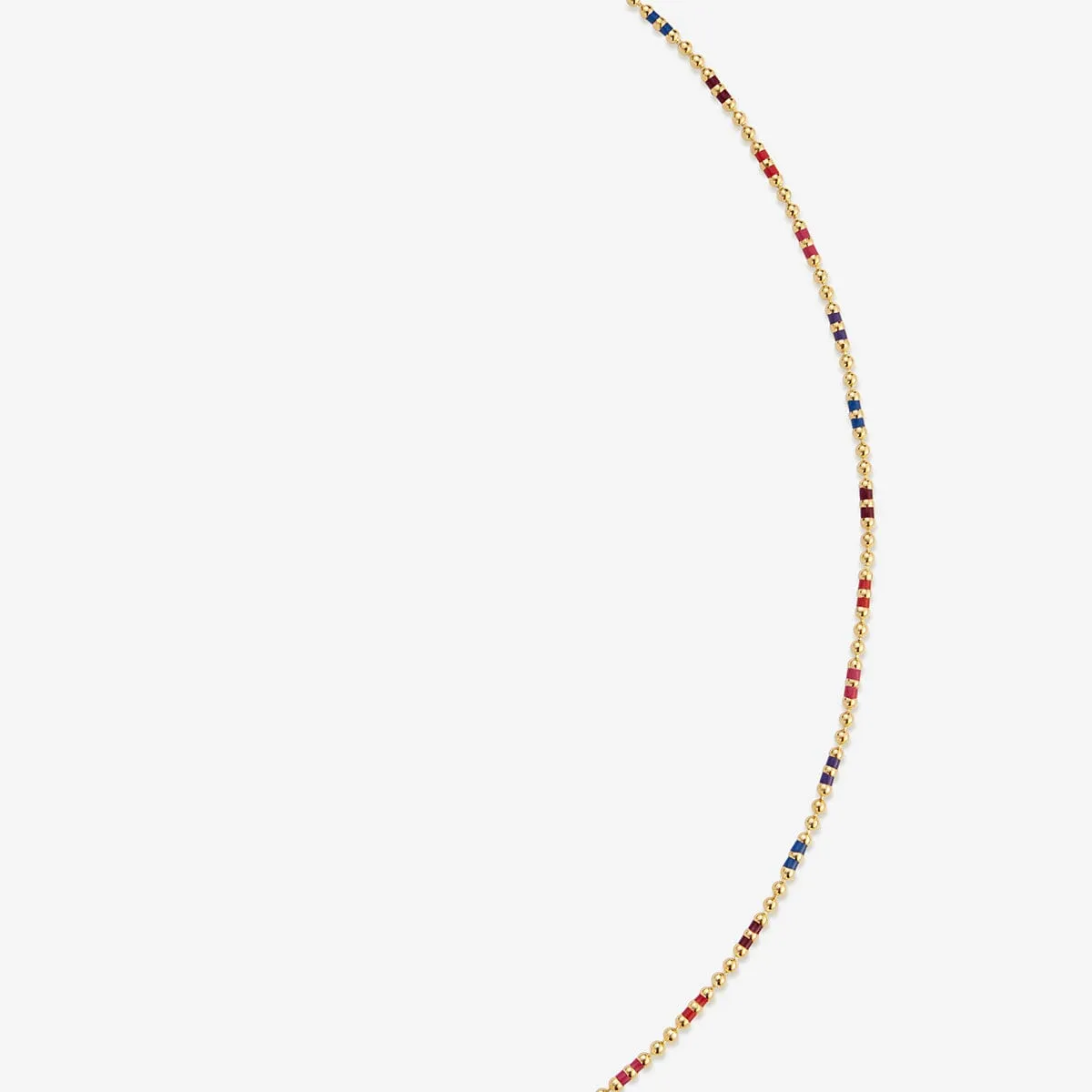 Emin juicy ball chain necklace