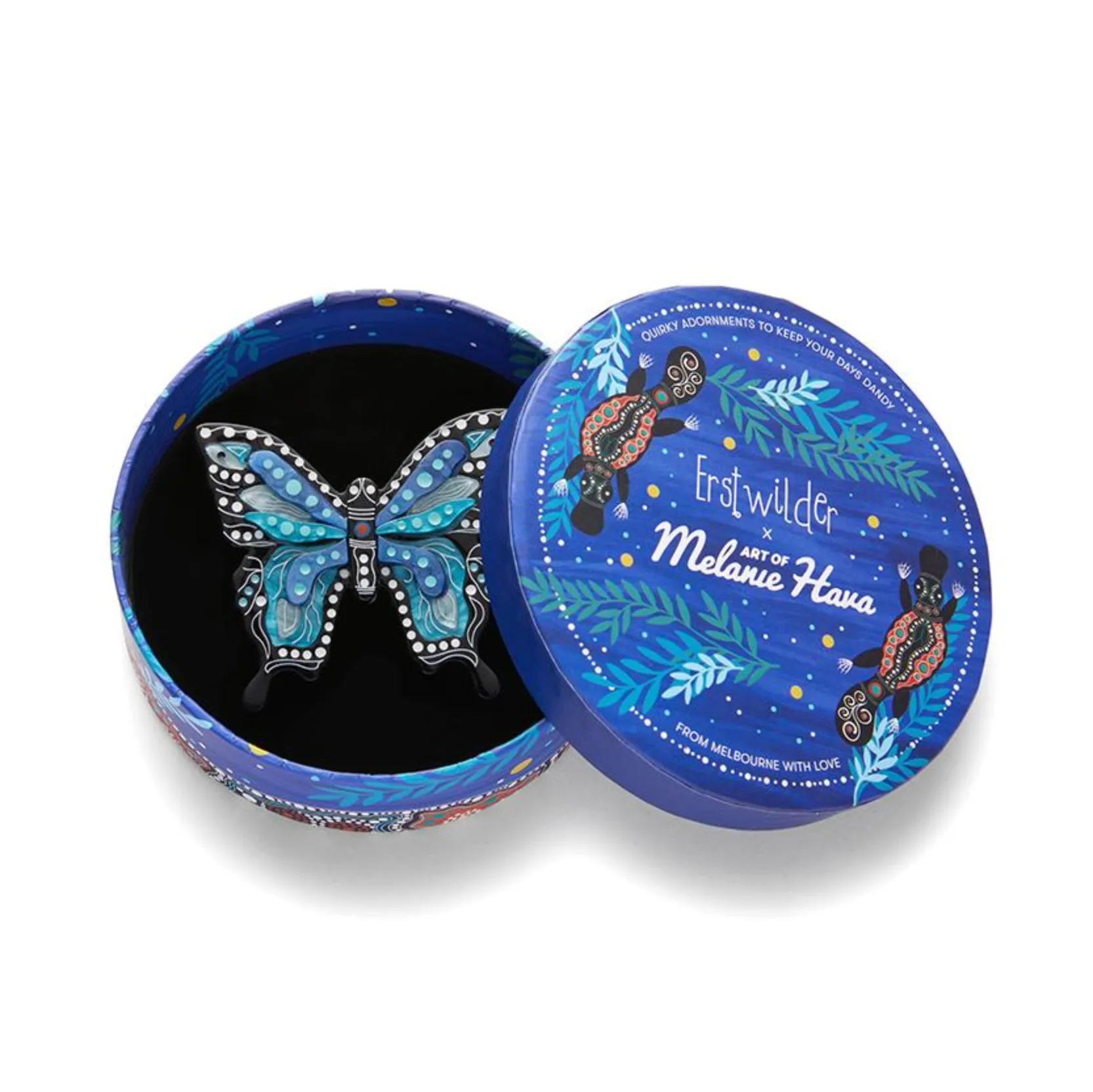 Erstwilder Brooch  The Butterfly Gunggamburra