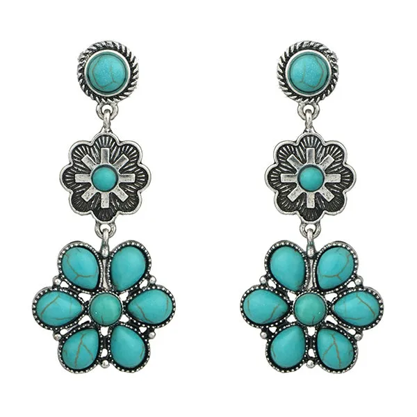 Flower Power Fashion Earrings