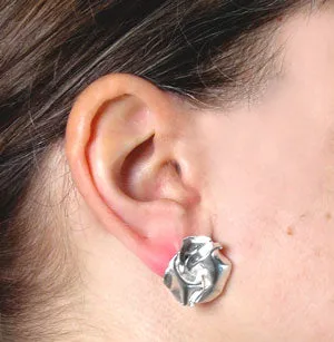 Fold Stud Earrings