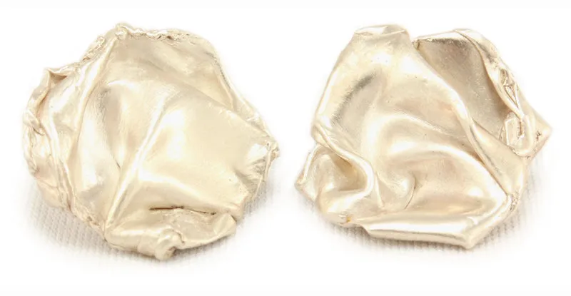 Fold Stud Earrings