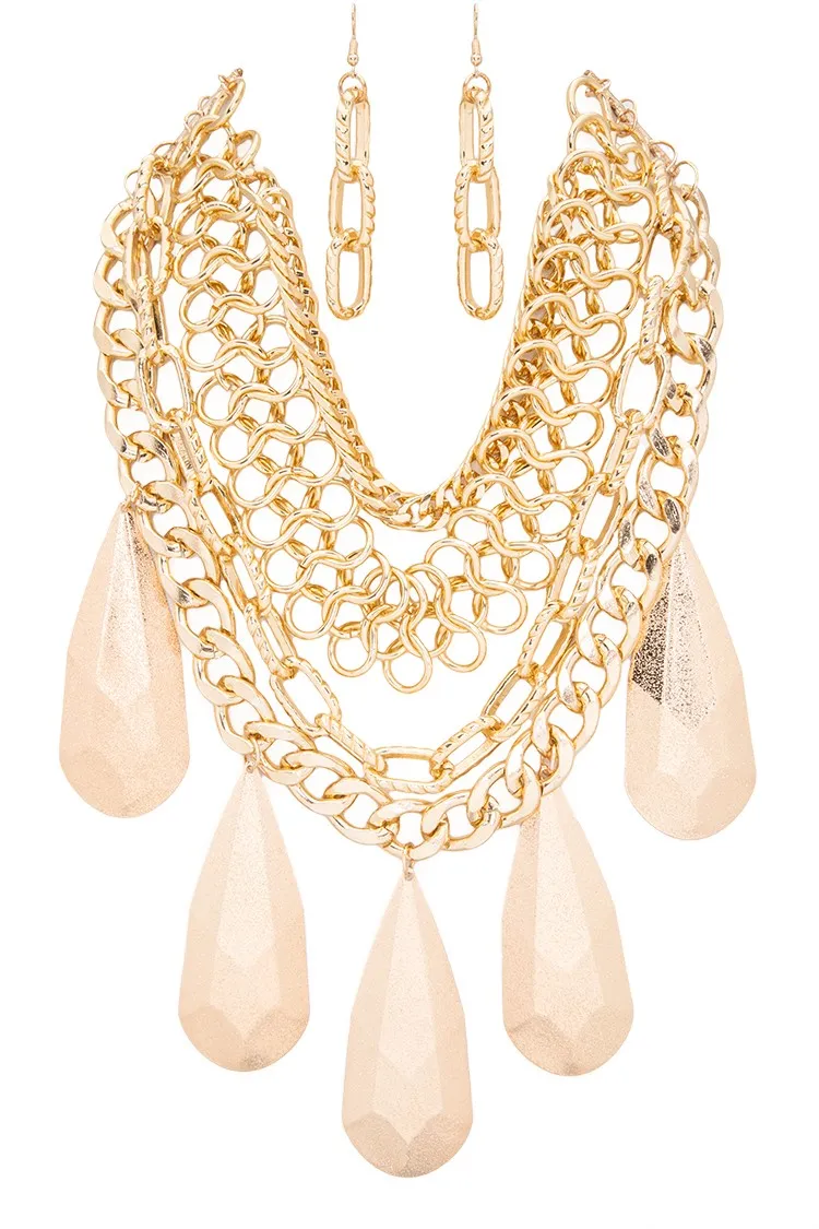 Gold Statement Necklace