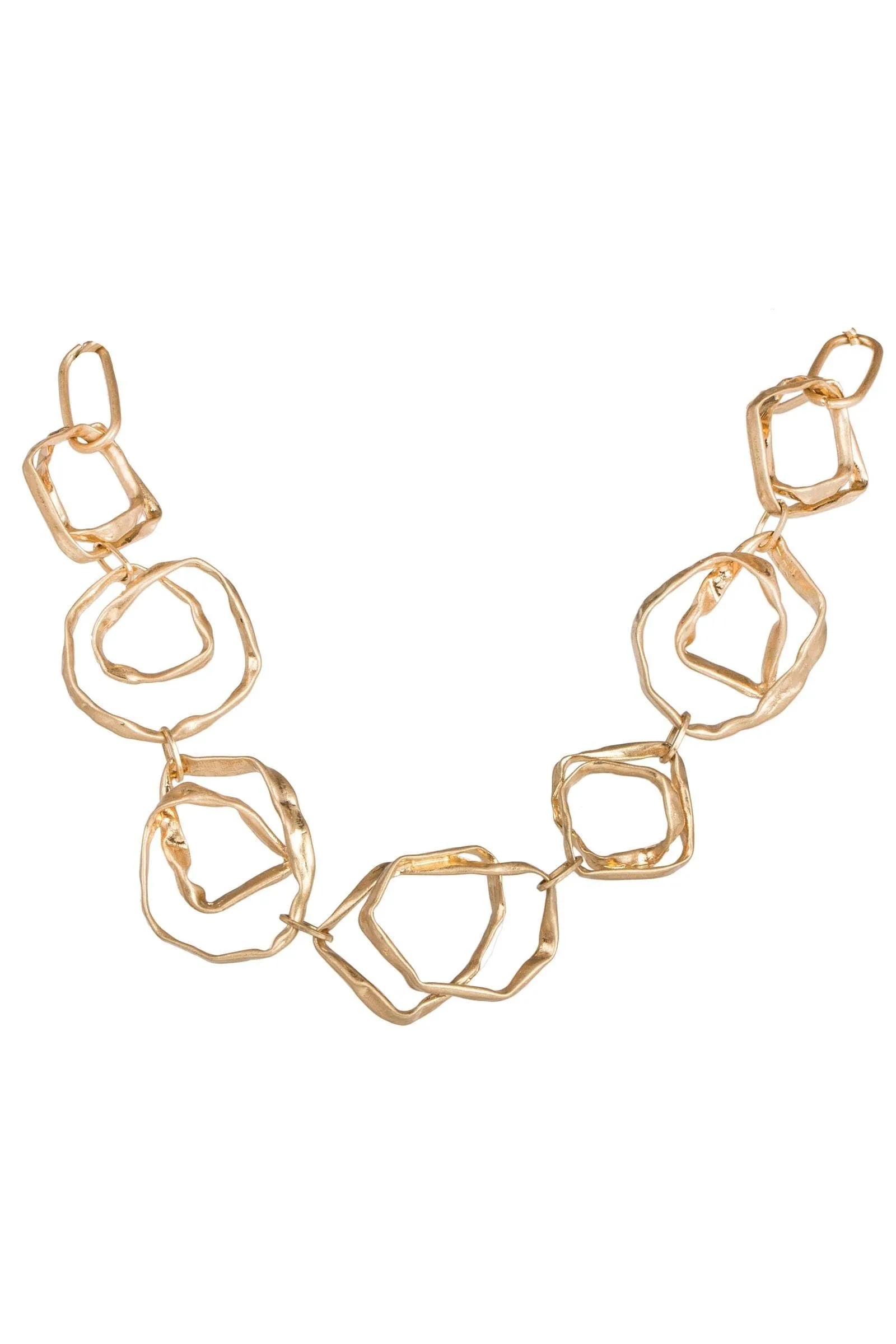 Hand Hewn Links Chain Necklace