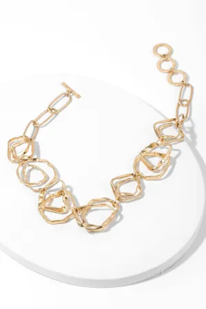 Hand Hewn Links Chain Necklace