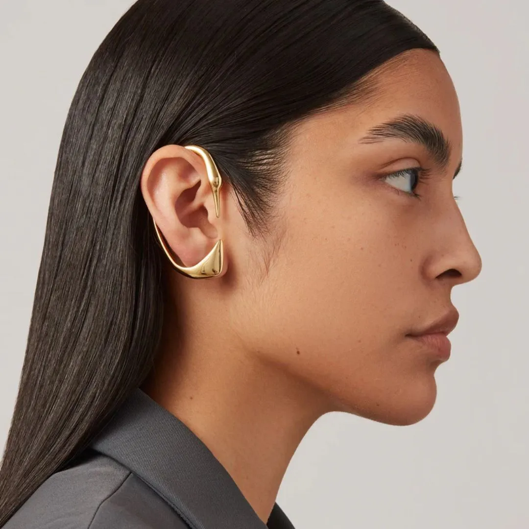 Lisieux Ear Cuff & Stud Set (Gold)