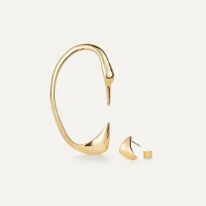 Lisieux Ear Cuff & Stud Set (Gold)