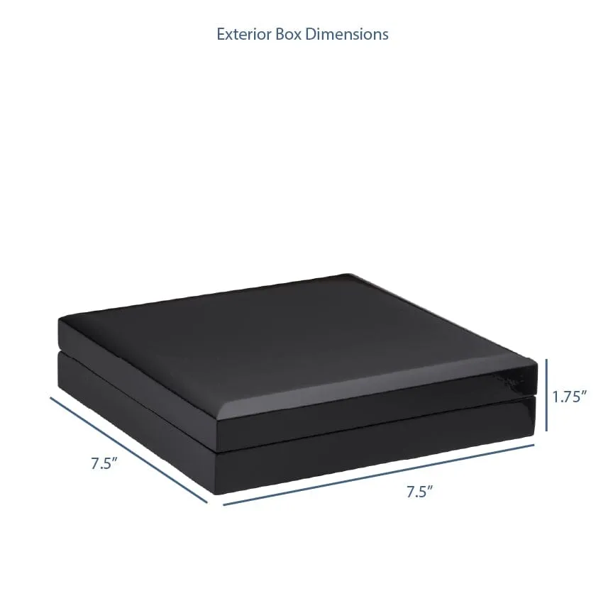 Luxury Wooden Lacquered Necklace Box, Imperial Collection