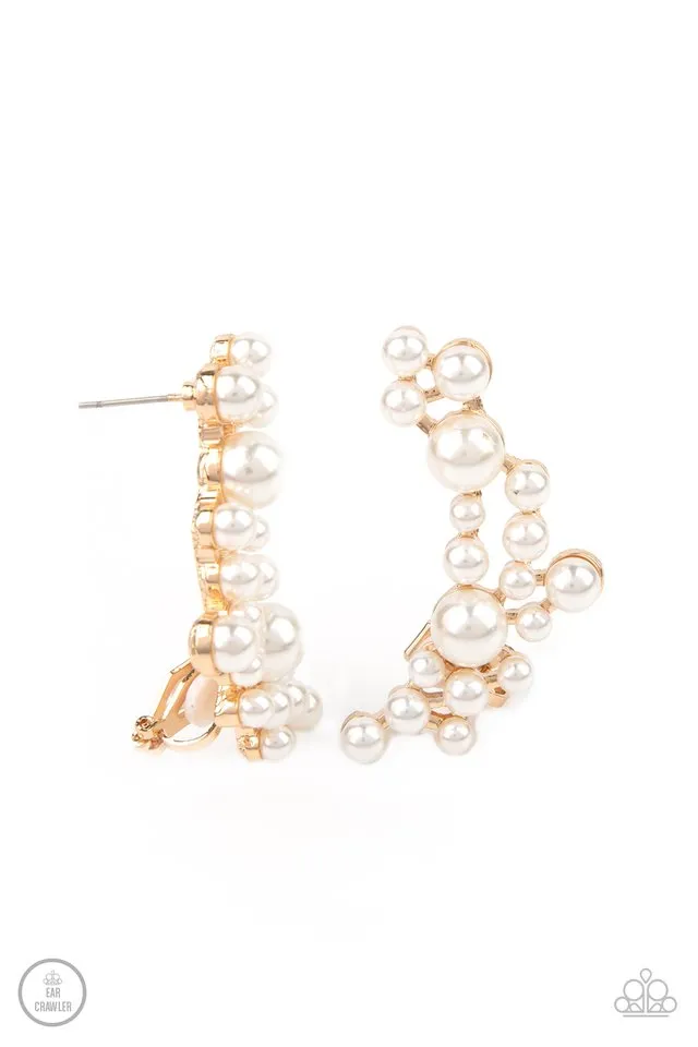 Paparazzi Earring ~ Metro Makeover - Gold