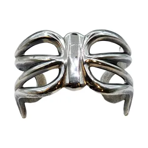 Sterling Silver Navajo Butterfly Bracelet