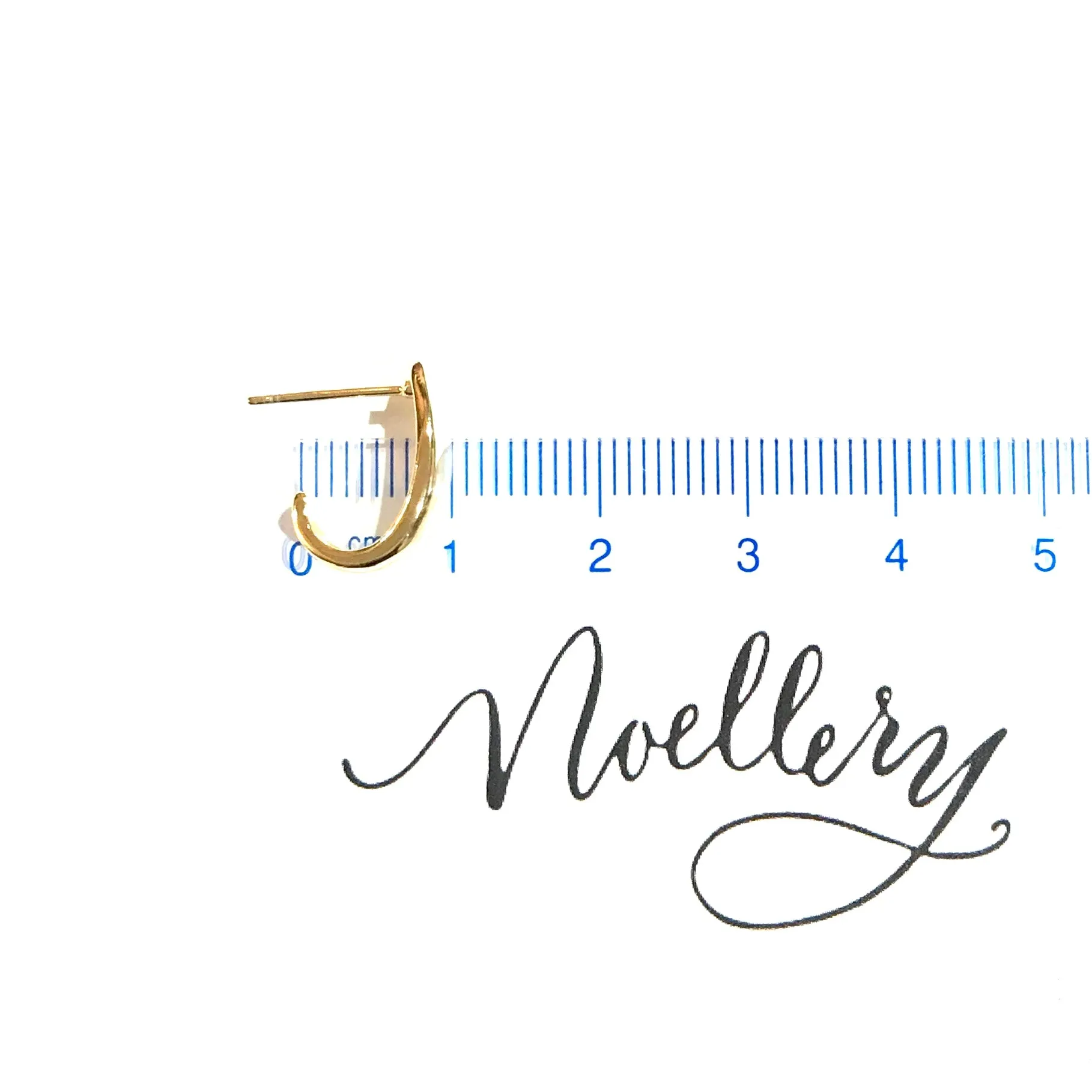 Thick Hook Huggie Hoops Studs