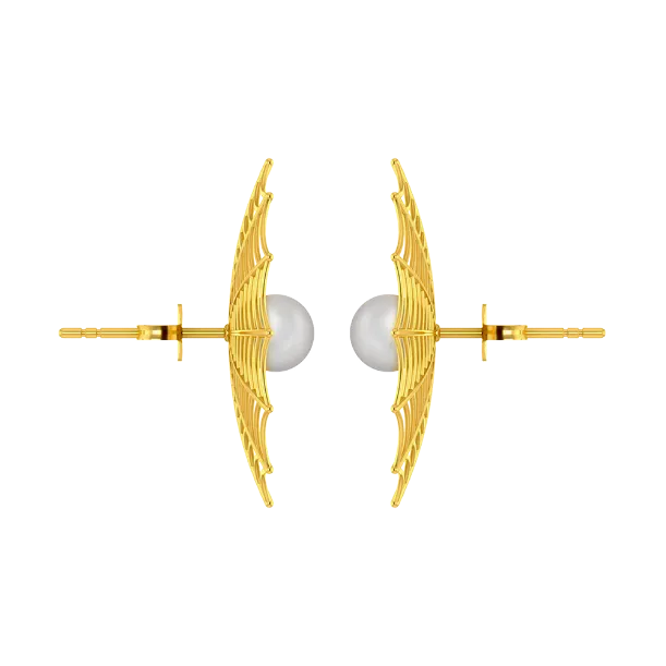 Webby Gold Earrings