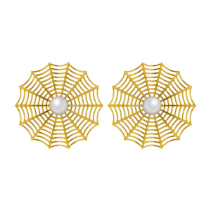 Webby Gold Earrings