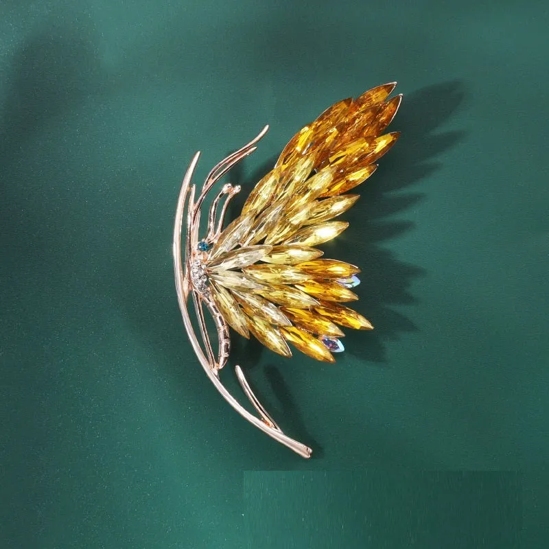 Women's Fashionable Butterfly Brooch Corsage Accessories