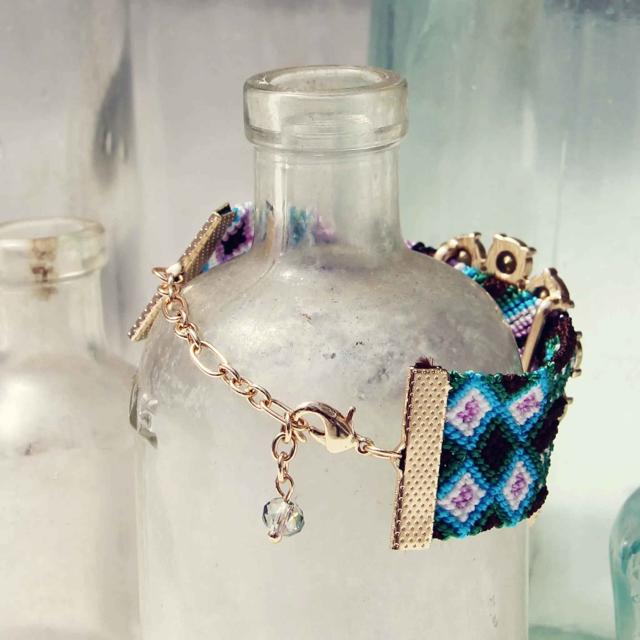 Woven Dreams Bracelet in Blue