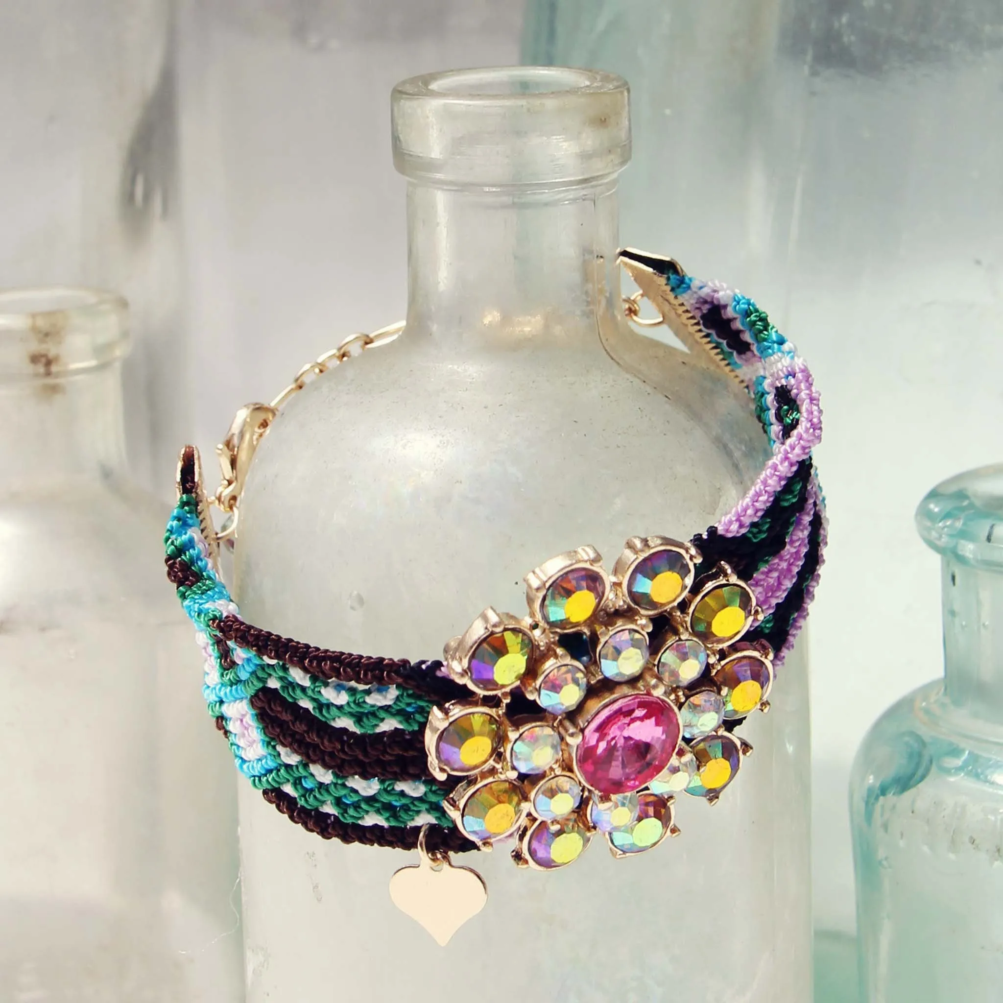 Woven Dreams Bracelet in Blue